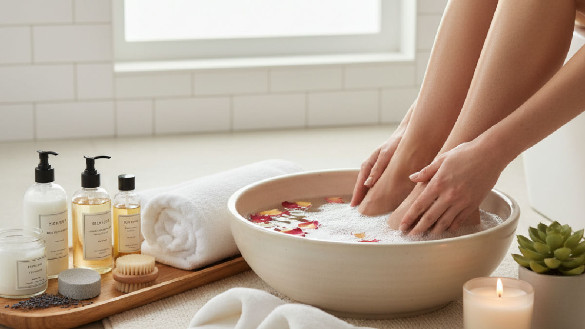 Cuidados com os pés - Produtos Indispensáveis para o Spa dos Pés em Casa Cuidados com os pés - Produtos Indispensáveis para o Spa dos Pés em Casa